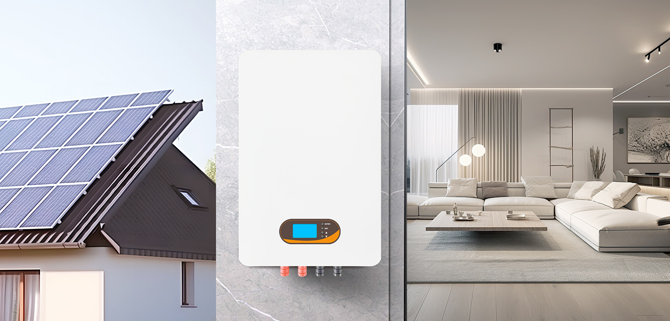 Space-Saving Wall-Mount LiFePO4 Power Battery Bateria de energia LiFePO4 para montagem em parede que economiza espaço