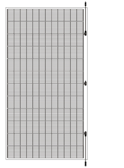 Mono-Flexible Solar Module 520-530W Módulo Solar Monoflexível 520-530W