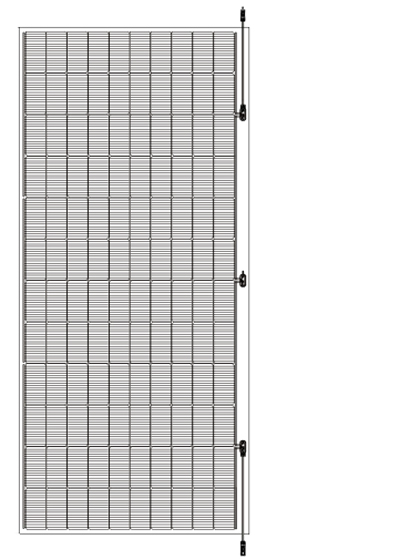 Lightweight Easy-Install Mono Flexible Panel Painel mono flexível leve e fácil de instalar