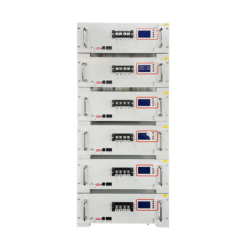 Bateria LiFePO4 para montagem em rack de 5000 ciclos