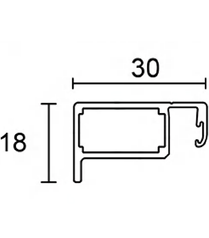 Se&ccedil;&atilde;o Transversal do Quadro BB