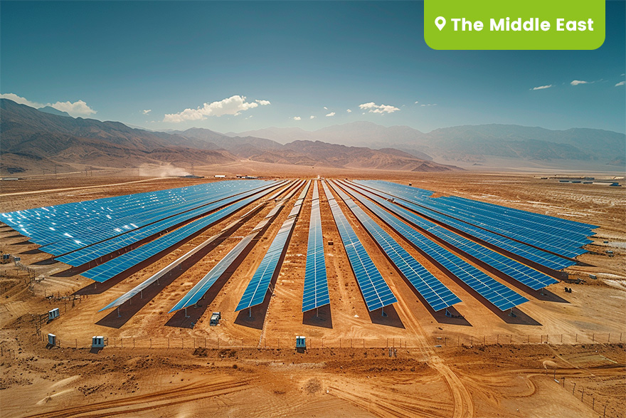  <span style="color:#333333;"><span style="font-weight:700;"><span style="font-size:18px;">Projeto fotovoltaico para um complexo comercial no Oriente Médio</span></span></span> 